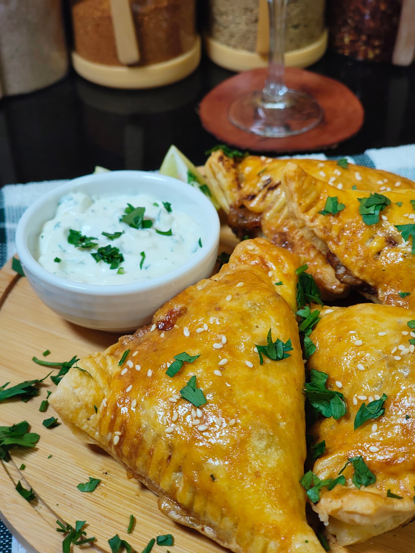 Air Fryer Beef & Cheese Pastries