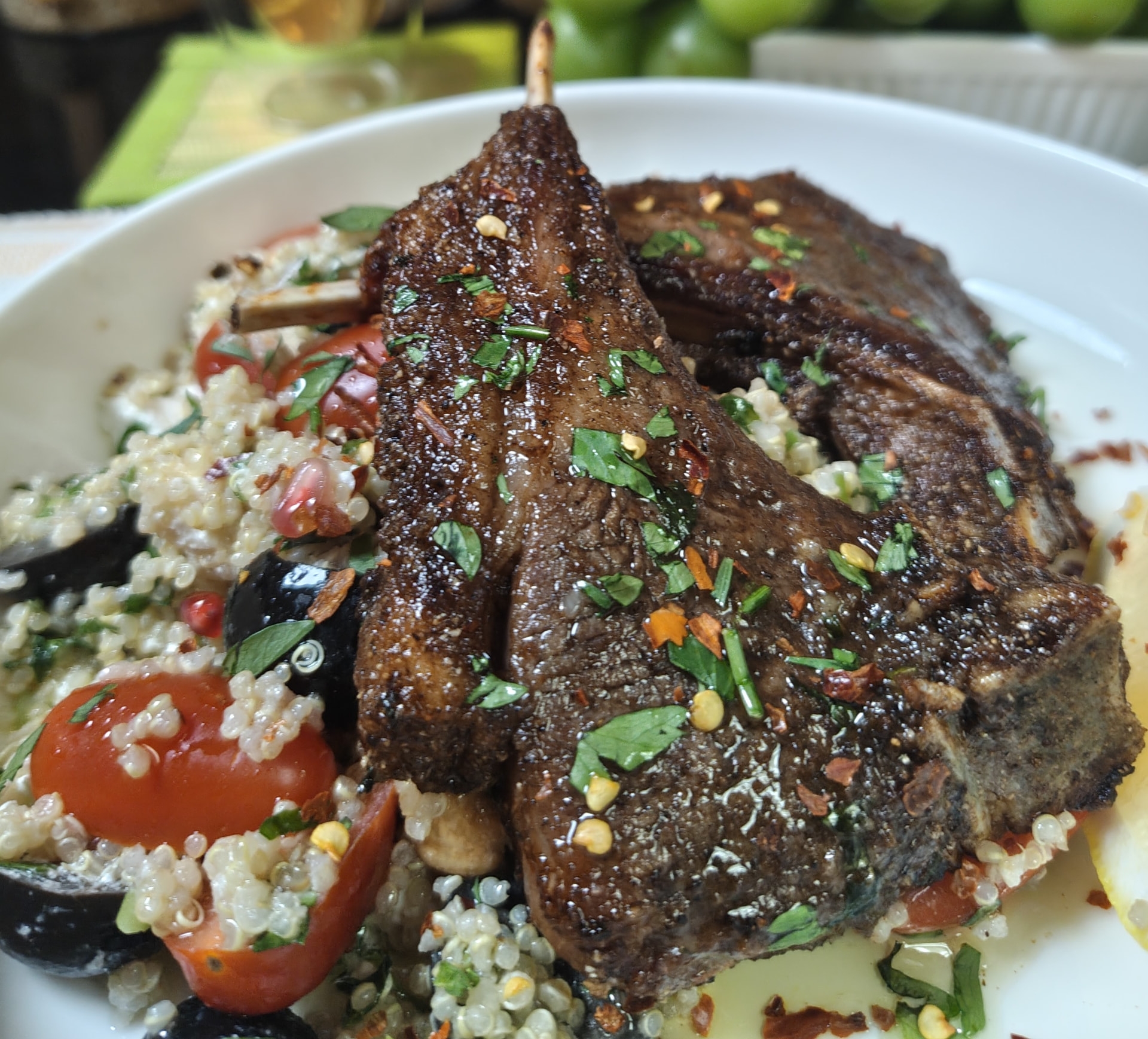 Nyama Choma Air Fryer Lamb Chops